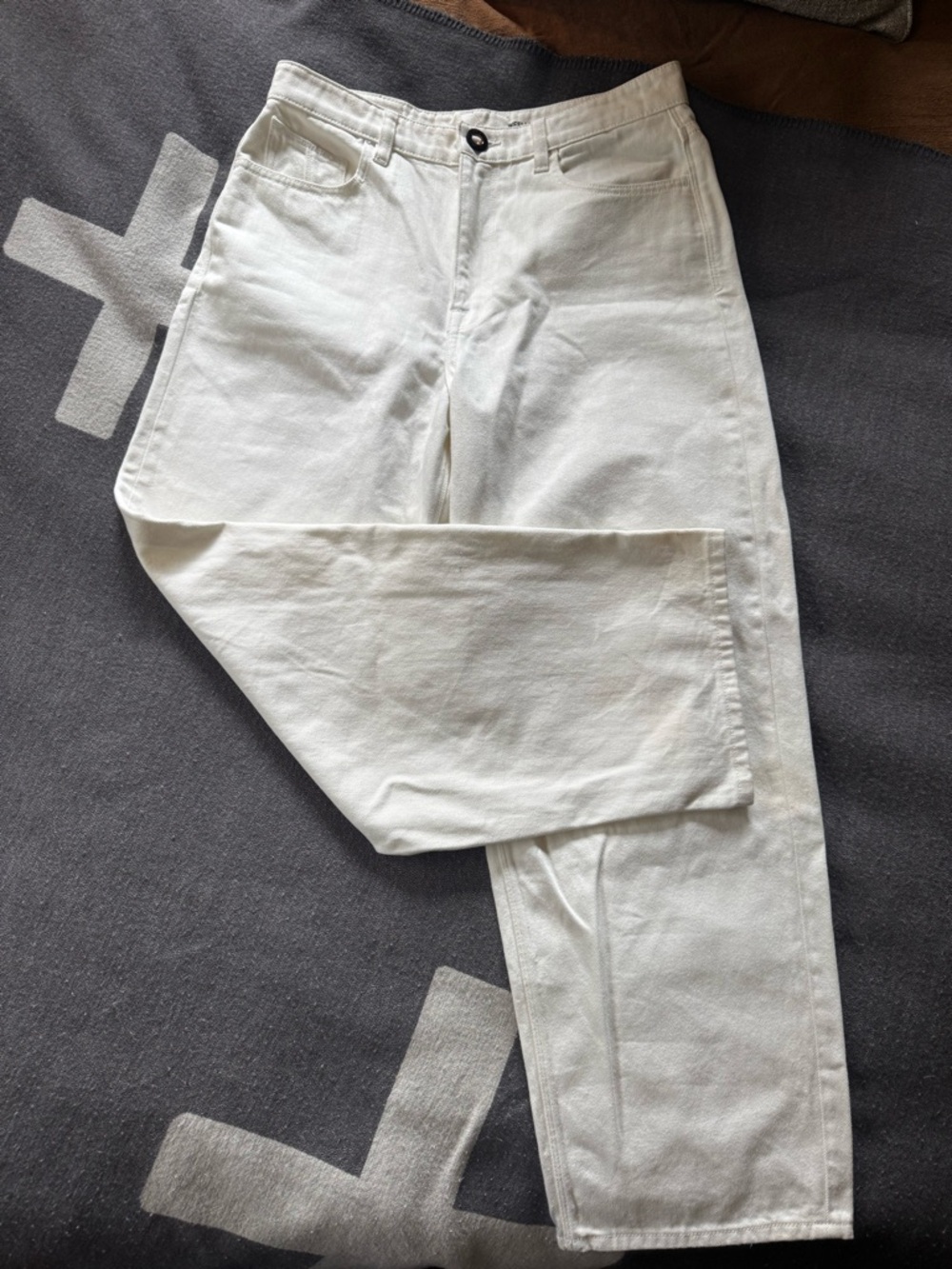 Volcom White Barrel Jeans